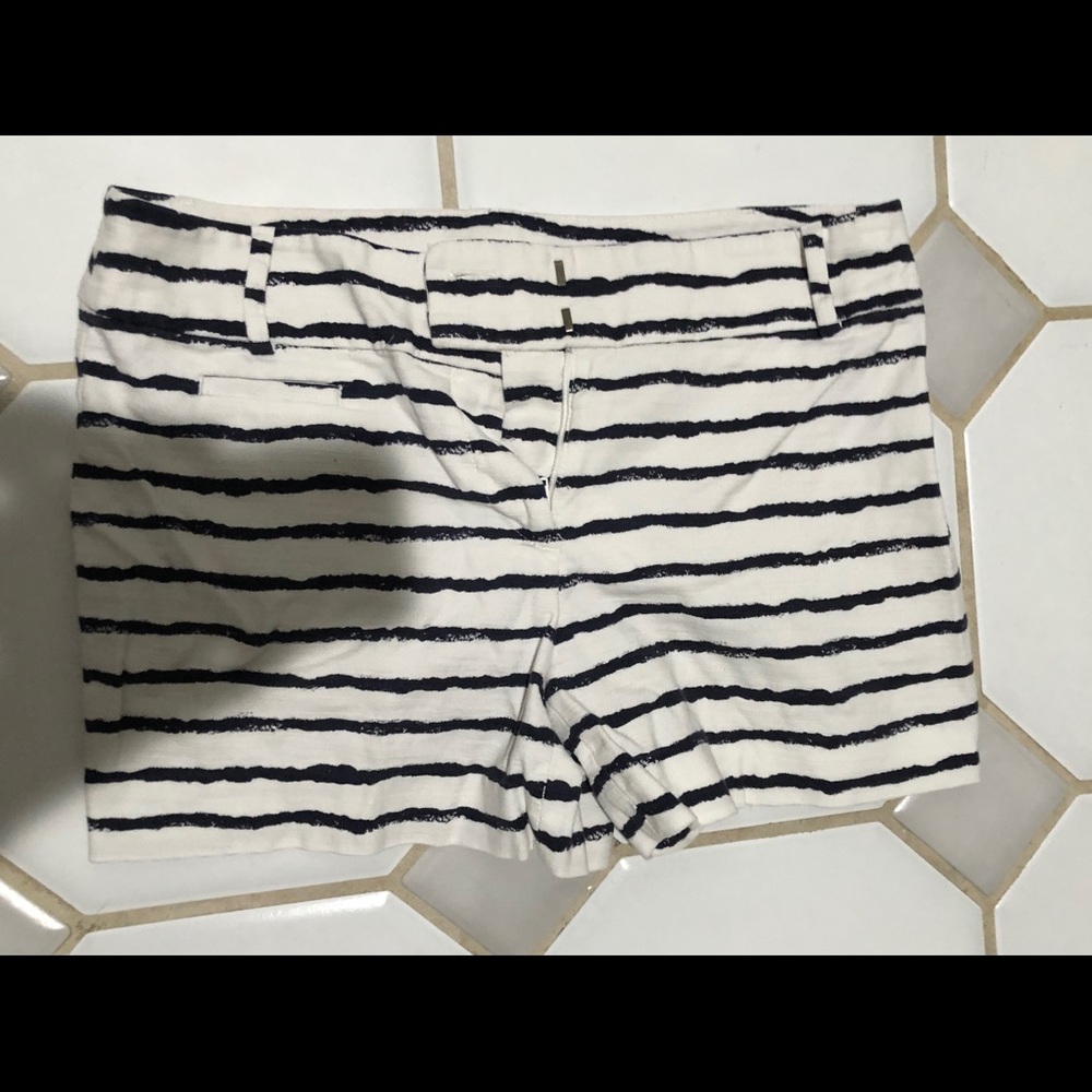 Loft striped shorts